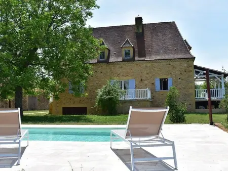 Maison en pierre avec piscine privée et tennis à Le Bugue : photo 30