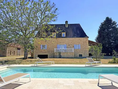 Maison en pierre avec piscine privée et tennis à Le Bugue : photo 32