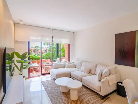 Appartement 3 chambres, 100 m plage, piscine - Marbella : photo 9