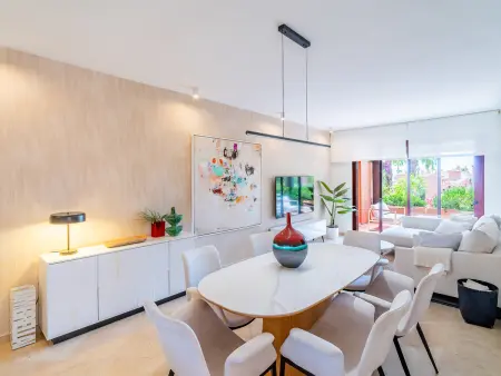 Appartement 3 chambres, 100 m plage, piscine - Marbella : photo 11