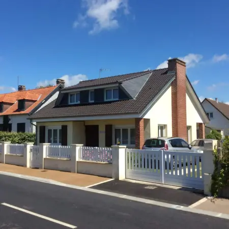 Location maison à Fort Mahon Plage, Maison indépendante à Fort-Mahon-Plage avec jardin