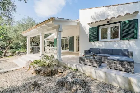 Romani : maison avec piscine, tennis et verger à Pollensa : photo 21