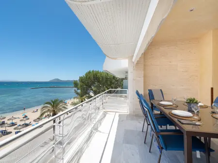 Location appartement à Port de Pollença, Appartement spacieux vue mer - 6 pers.