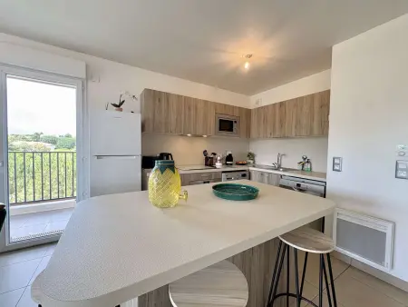 Appartement lumineux, parking - 3 pers., Appartement 3 personnes à Antibes - Photo 11