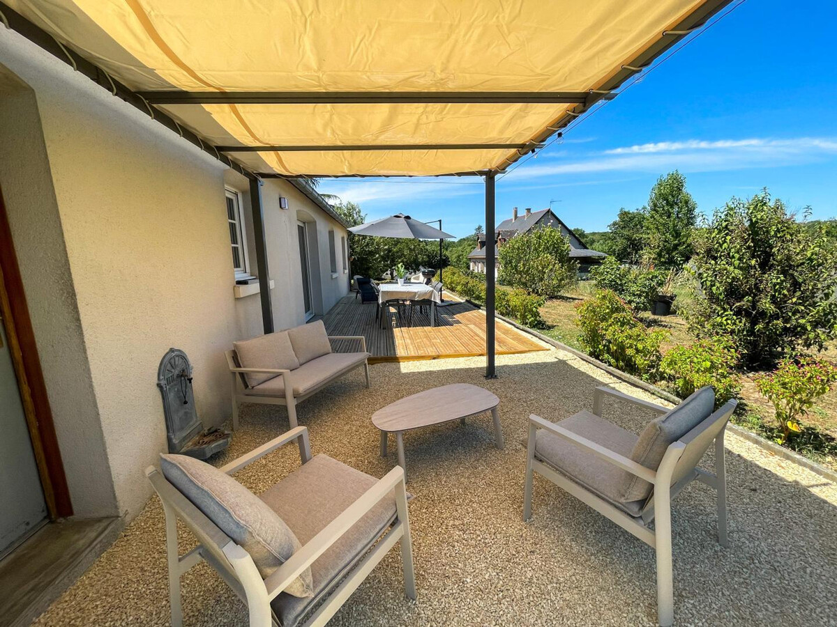Gîte plain-pied Chenonceaux, 6 pers., jardin 1200 m² - Photo 2