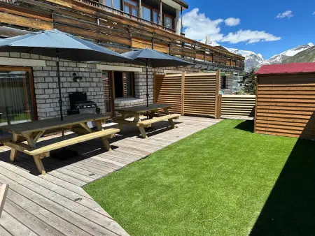 Blanc des Cimes : Appartement 12 pers., terrasse 80m² vue lac : photo 15