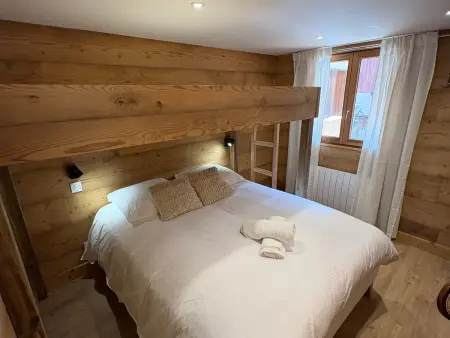 Chalet rénové avec parking, balcon - 7 pers., Location Chalet 7 personnes à Tignes - Photo 10