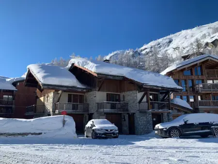 Chalet rénové avec parking, balcon - 7 pers., Location Chalet 7 personnes à Tignes - Photo 14