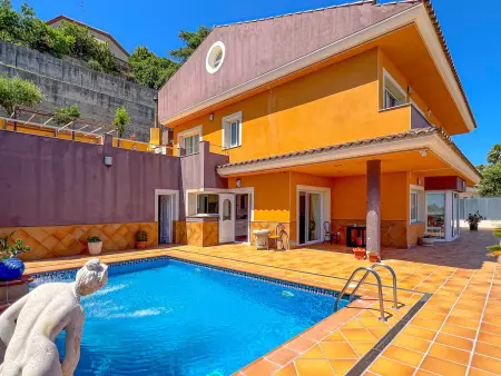 Location villa à Santa Susanna, Maison avec piscine privée - 10 pers.