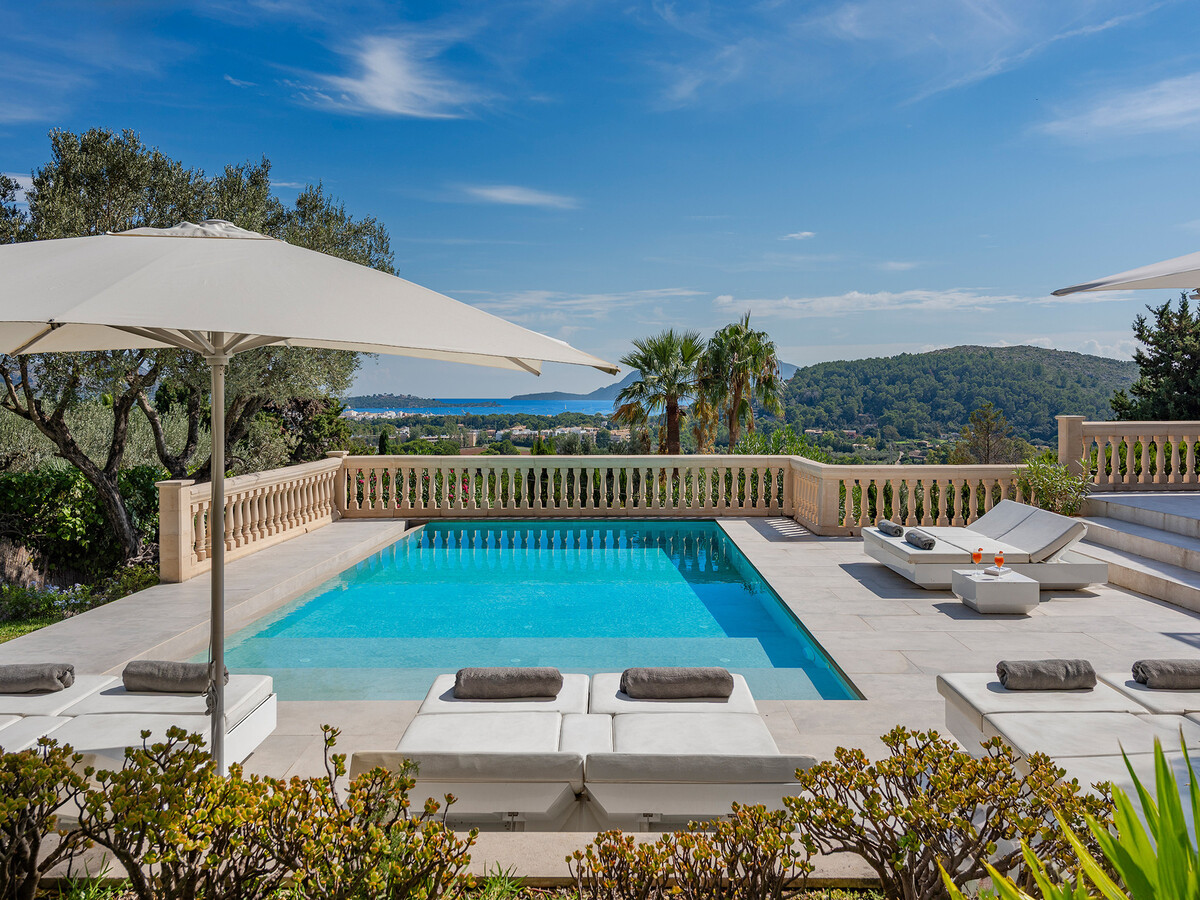 Villa 12 pers. à Puerto Pollensa : piscine, vue mer et montagne - Photo 1