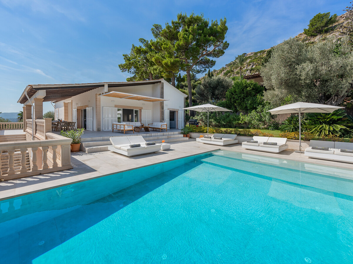 Villa 12 pers. à Puerto Pollensa : piscine, vue mer et montagne - Photo 3
