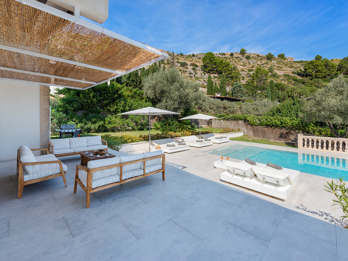 Villa 12 pers. à Puerto Pollensa : piscine, vue mer et montagne - Photo 4