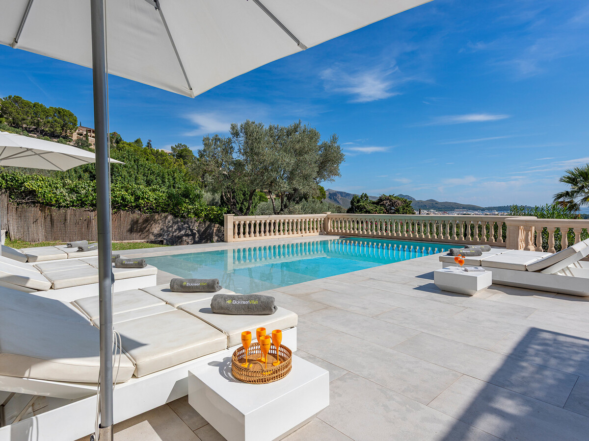 Villa 12 pers. à Puerto Pollensa : piscine, vue mer et montagne - Photo 30