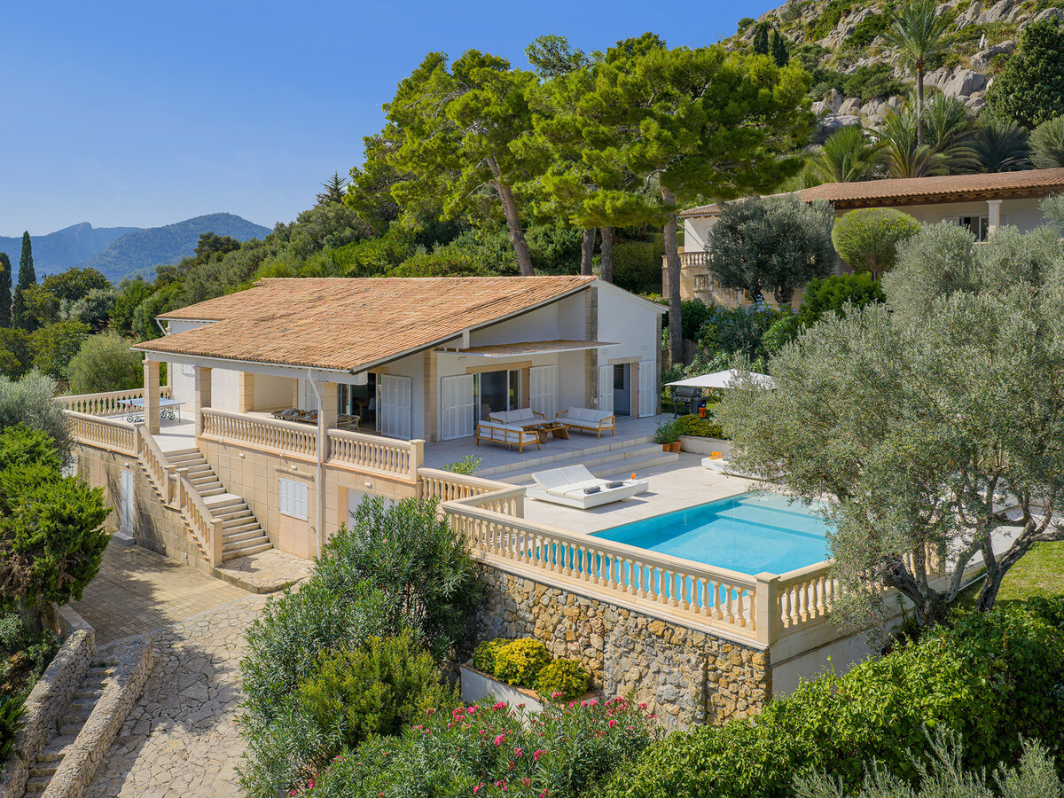 Villa 12 pers. à Puerto Pollensa : piscine, vue mer et montagne - Photo 32