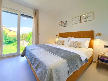 Art Villa Sansa, maison de luxe avec piscine chauffée à Krk : photo 21