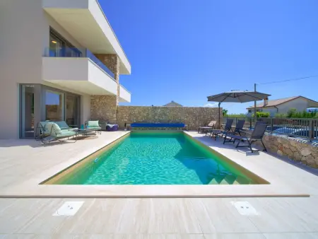 Art Villa Sansa, maison de luxe avec piscine chauffée à Krk : photo 30