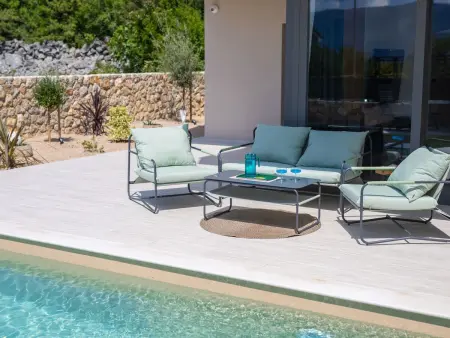 Art Villa Sansa, maison de luxe avec piscine chauffée à Krk : photo 35