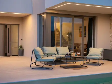 Art Villa Sansa, maison de luxe avec piscine chauffée à Krk : photo 39