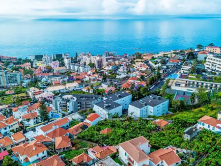 Studio 46 m² vue mer et montagnes à Funchal : photo 3