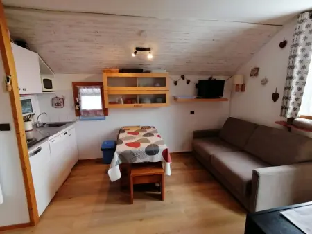 Location appartement à La Plagne Montalbert , Studio charmant vue montagne - 2 pers.