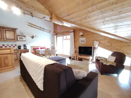 Location appartement à Crest Voland, Appartement spacieux avec parking - 6 pers.