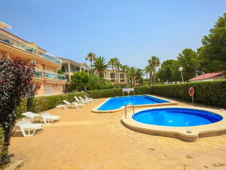 Appartement face à la plage Arenal, piscine - 6 pers. : photo 27