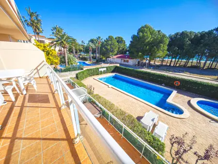 Appartement face à la plage Arenal, piscine - 6 pers. : photo 31