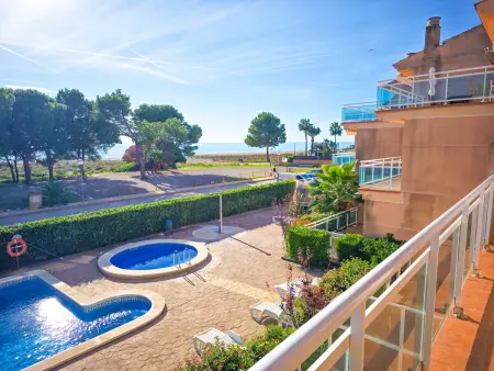 Appartement face à la plage Arenal, piscine - 6 pers. : photo 35