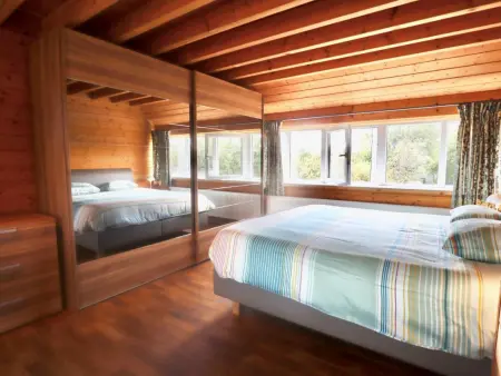 Villa M, maison à ossature bois à Durbuy avec grand jardin clôturé : photo 12