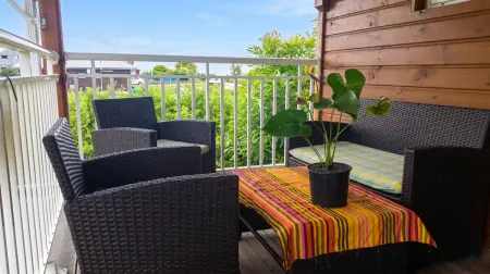 Appartement 70 m² avec piscine partagée à Anse-Bertrand, 8 pers. : photo 5
