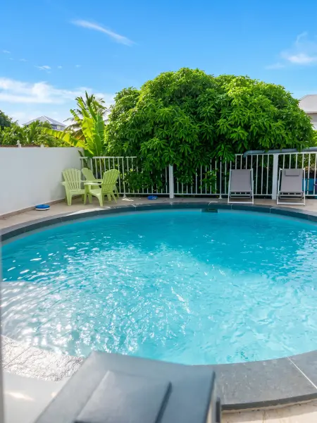 Appartement 70 m² avec piscine partagée à Anse-Bertrand, 8 pers. : photo 9