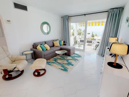 Appartement dernier Ã©tage vue mer - 5 pers., Appartement 5 personnes à Mijas - Photo 2