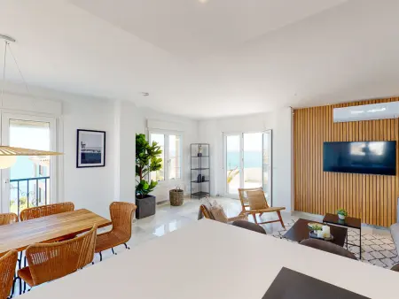 Appartement vue mer, 2 ch., piscine à Mijas Costa : photo 3