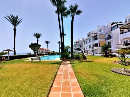 Appartement vue mer, 2 ch., piscine à Mijas Costa : photo 9