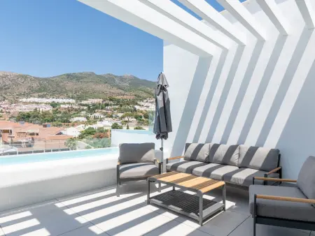 Villa vue mer et montagne - 8 pers., Location Villa 8 personnes à Benalmádena - Photo 9
