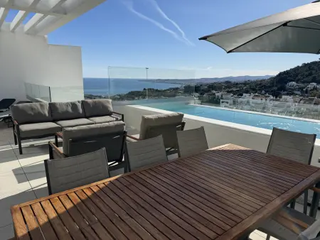 Villa vue mer et montagne - 8 pers., Location Villa 8 personnes à Benalmádena - Photo 35