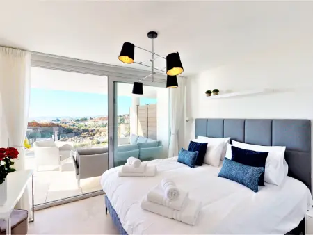 Appartement 92 m² vue mer et montagne, 6 pers - Fuengirola : photo 15