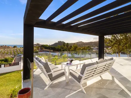 Villa vue mer, 9 pers., Location Villa 7 personnes à Benalmádena - Photo 28