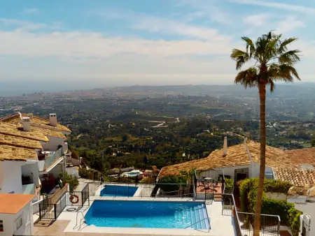 Appartement 80 m² vue mer et piscine à Mijas : photo 1