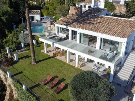 Villa vue mer et montagne - 14 pers., Location Villa 14 personnes à Mijas - Photo 4
