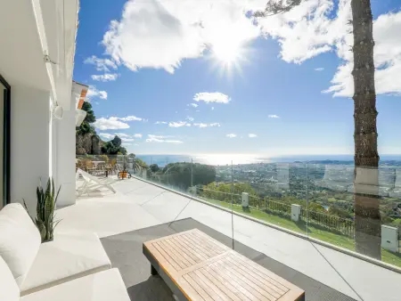 Villa vue mer et montagne - 14 pers., Location Villa 14 personnes à Mijas - Photo 21