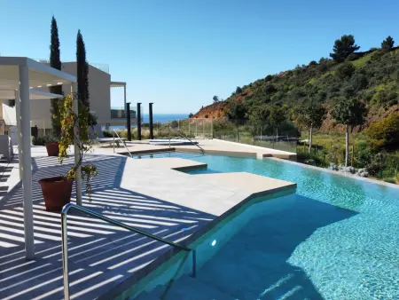 Location gite à Mijas, Maison meublÃ©e, vue mer et montagne - 5 pers.