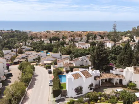 Villa vue mer, piscine au calme - 6 pers., Location Villa 6 personnes à Mijas - Photo 24