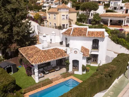 Villa vue mer, piscine au calme - 6 pers., Location Villa 6 personnes à Mijas - Photo 30