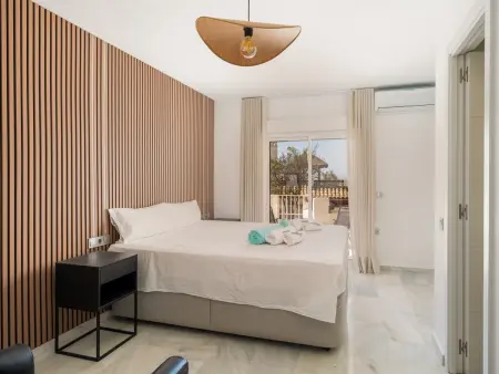 Appartement 3 ch. à 30 m de la plage, Mijas : photo 12