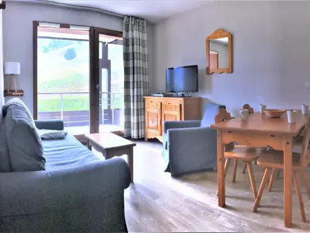 Location appartement à Le Corbier, Appartement spacieux - 6 pers. vue pistes