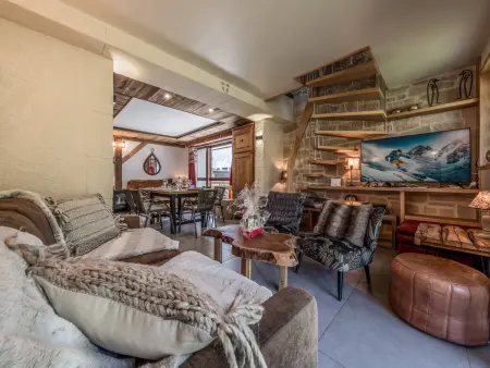 Location appartement à Courchevel 1550, Ravissant duplex au centre - 4 pers.
