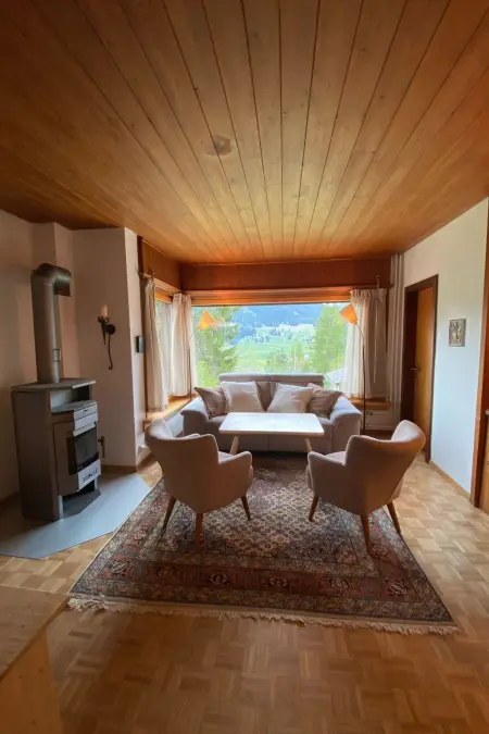 Location appartement à Savognin, Tga Muntanela Appartement/Fewo, Dusche und Bad, WC, 2 Schlafräume