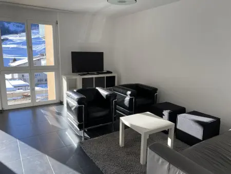 Location appartement à Savognin, Casa a Suglegl Appartement/Fewo, Dusche, WC, 2 Schlafräume