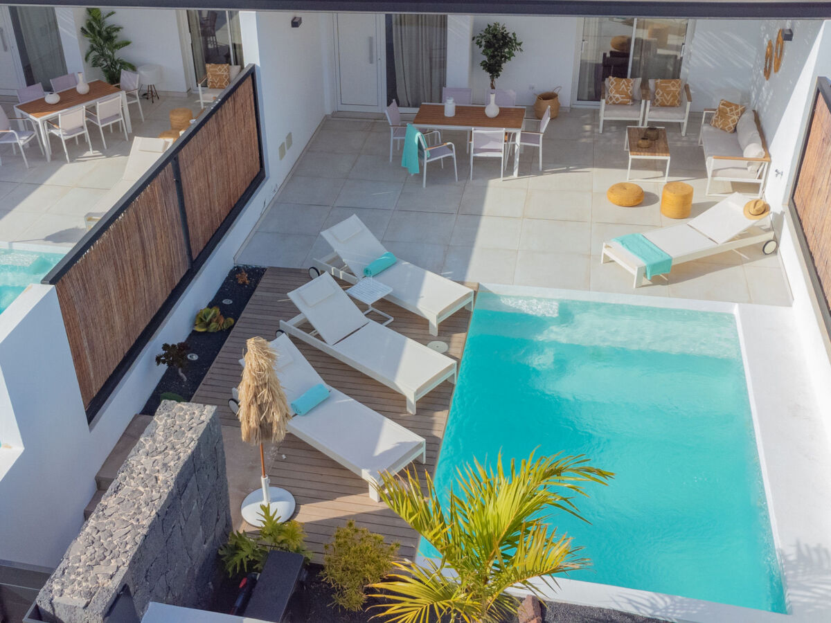 Villa Serena Blanca à Playa Blanca, piscine chauffée - Photo 17